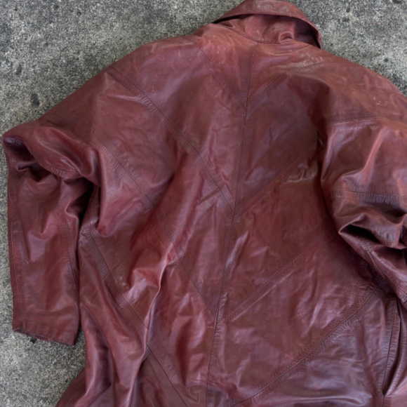 Vintage Leather Jacket - Picture 6 of 7